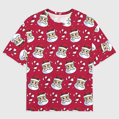 Мужская футболка оверсайз Дед Морoз / 3D-принт – фото 1