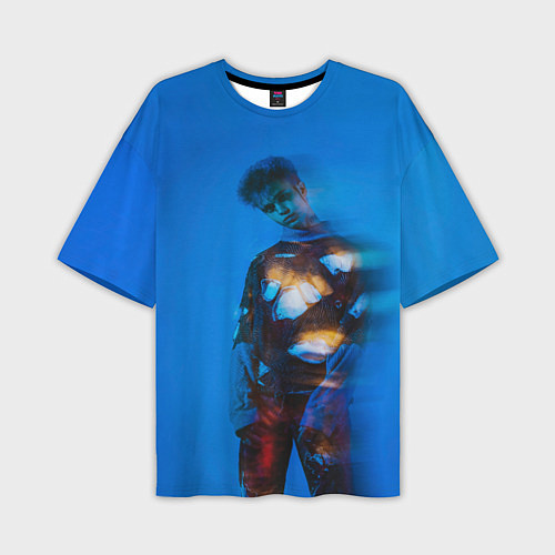 Мужская футболка оверсайз Модный GONE Fludd / 3D-принт – фото 1