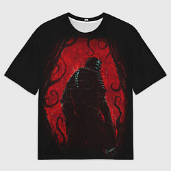 Мужская футболка оверсайз DEAD SPACE АЙЗЕК КЛАРК В БРОНЕ