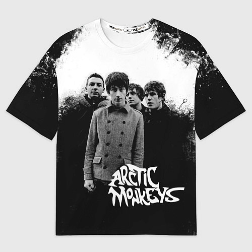 Мужская футболка оверсайз Группа Arctic monkeys / 3D-принт – фото 1