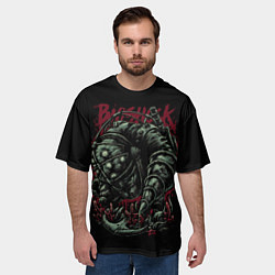 Футболка оверсайз мужская Большой папочка, цвет: 3D-принт — фото 2