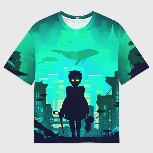 Мужская футболка оверсайз Сестричка из Рапчера / 3D-принт – фото 1
