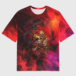 Мужская футболка оверсайз Darkest Dungeon Magic