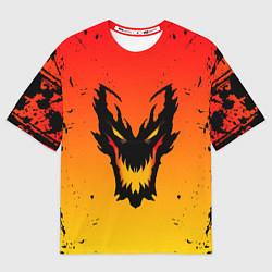 Футболка оверсайз мужская DOTA SHADOW FIEND FIRE, цвет: 3D-принт