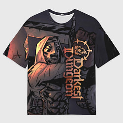 Мужская футболка оверсайз Darkest Dungeon 2 Темнейшее подземелье 2