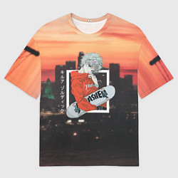 Футболка оверсайз мужская Охотник х охотник Hunter x Hunter, Киллуа Золдик, цвет: 3D-принт