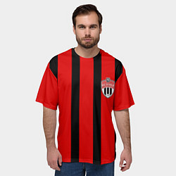 Футболка оверсайз мужская ФК ХИМКИ МОСКОВСКАЯ ОБЛАСТЬ, цвет: 3D-принт — фото 2