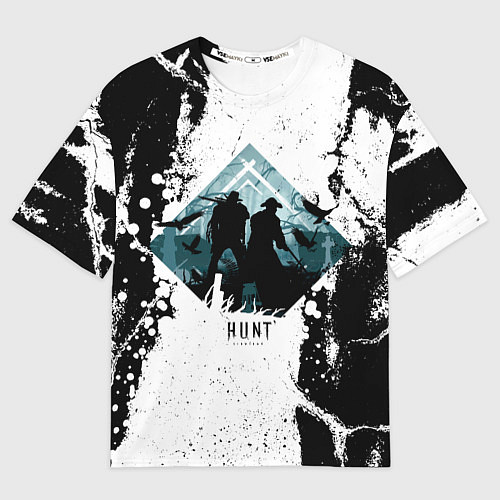 Мужская футболка оверсайз Охотники за головами монстров / 3D-принт – фото 1