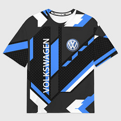 Футболка оверсайз мужская VOLKSWAGEN GEOMETRY SPORT, цвет: 3D-принт