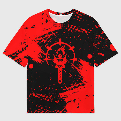 Мужская футболка оверсайз Darkest Dungeon - Темнейшее подземелье / 3D-принт – фото 1