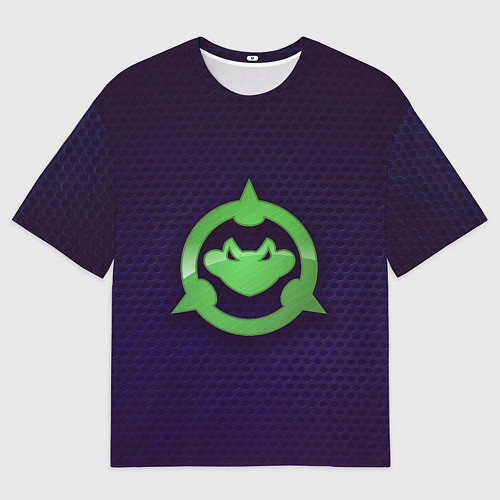 Мужская футболка оверсайз Battletoads Logo / 3D-принт – фото 1