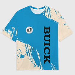 Футболка оверсайз мужская Buick Logo emblem, цвет: 3D-принт