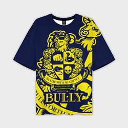 Мужская футболка оверсайз Bully, Bullworth Academy