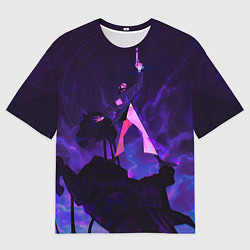 Мужская футболка оверсайз Дюбуа на коне