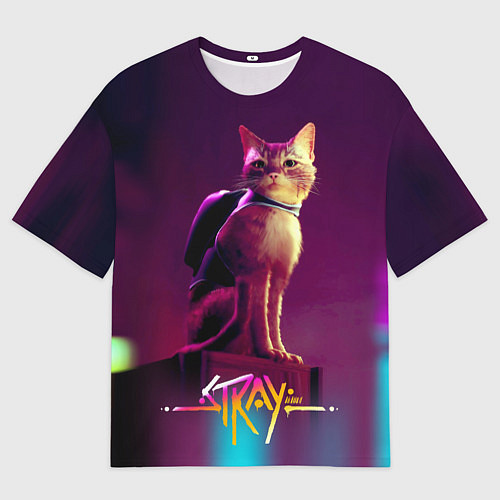 Мужская футболка оверсайз Stray: Tramp / 3D-принт – фото 1