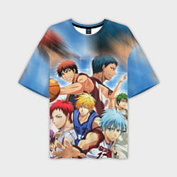 Мужская футболка оверсайз KUROKO BASKETBALL КОМАНДА