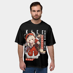 Футболка оверсайз мужская GENSHIN IMPACT, KLEE POSTER, цвет: 3D-принт — фото 2