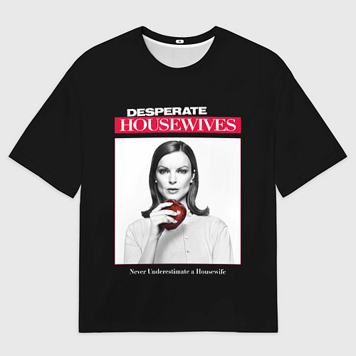 Мужская футболка оверсайз Desperate Housewives Marcia Cross / 3D-принт – фото 1
