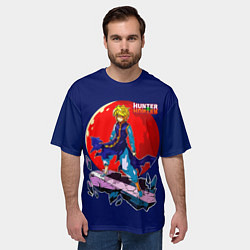 Футболка оверсайз мужская Hunter x Hunter - Kurapika, цвет: 3D-принт — фото 2