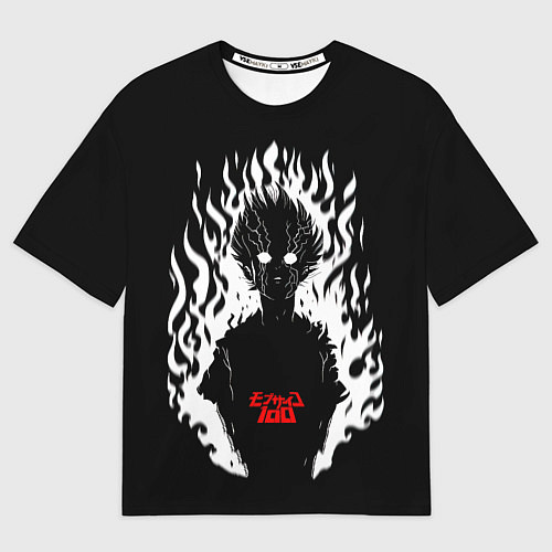 Мужская футболка оверсайз Демонический Кагеяма Mob Psycho 100 / 3D-принт – фото 1