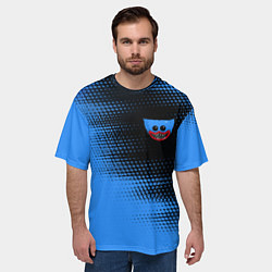 Футболка оверсайз мужская ПОППИ ПЛЕЙТАЙМ Яркий, цвет: 3D-принт — фото 2