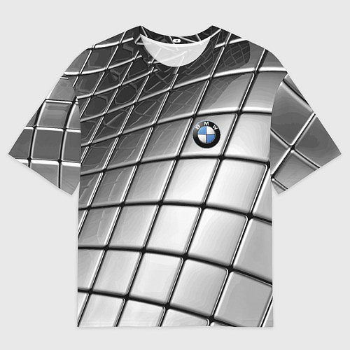 Мужская футболка оверсайз BMW pattern 2022 / 3D-принт – фото 1