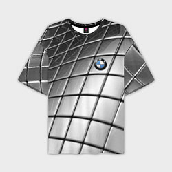 Футболка оверсайз мужская BMW pattern 2022, цвет: 3D-принт