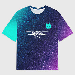 Мужская футболка оверсайз Stray