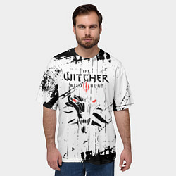 Футболка оверсайз мужская Ведьмак ведьмак 2, цвет: 3D-принт — фото 2