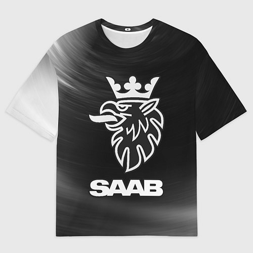 Мужская футболка оверсайз SAAB Звезды / 3D-принт – фото 1