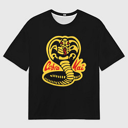 Мужская футболка оверсайз Cobra Kai - Кобра Кай
