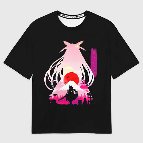 Мужская футболка оверсайз Котори Ицука - Рандеву с жизнью / 3D-принт – фото 1