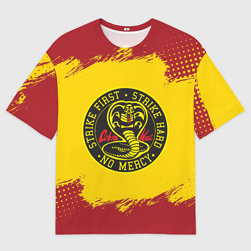 Мужская футболка оверсайз Cobra Kai Big Logo / 3D-принт – фото 1