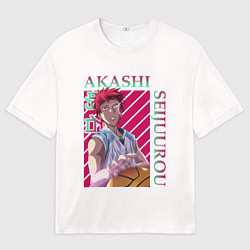 Футболка оверсайз мужская Akashi Seijuro - Kuroko No Basket, цвет: 3D-принт