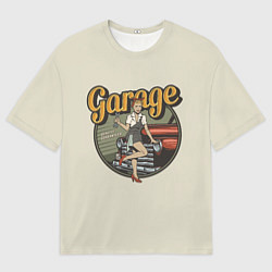 Мужская футболка оверсайз Garage Гараж