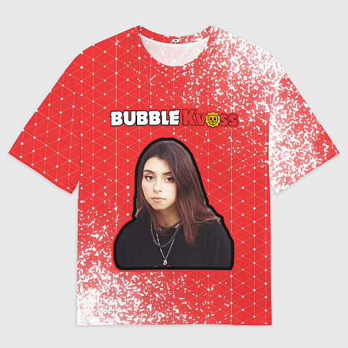 Мужская футболка оверсайз BUBBLE KVASS - ДОРА Арт / 3D-принт – фото 1