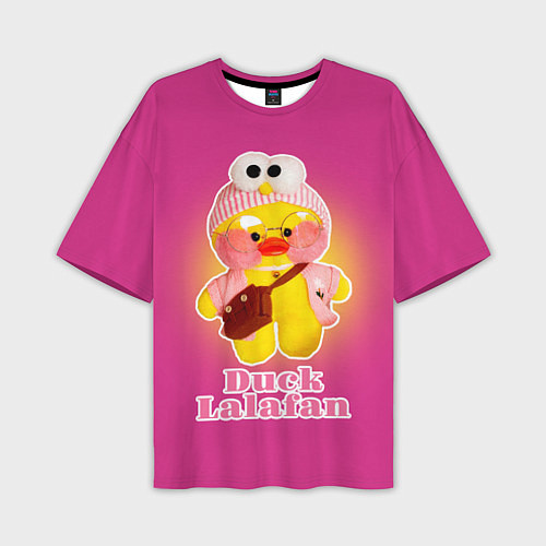 Мужская футболка оверсайз Duck Lalafanfan Лалафанфан / 3D-принт – фото 1