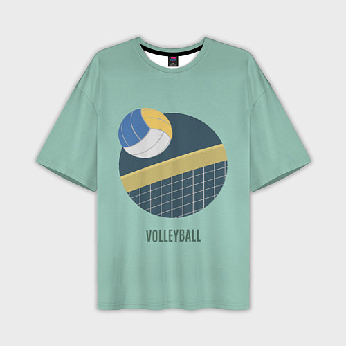 Мужская футболка оверсайз Volleyball Спорт / 3D-принт – фото 1