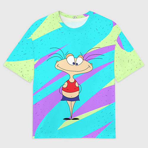 Мужская футболка оверсайз Красавица Масяня / 3D-принт – фото 1