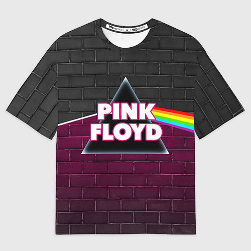 Мужская футболка оверсайз PINK FLOYD ПИНК ФЛОЙД / 3D-принт – фото 1