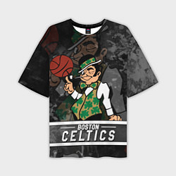 Мужская футболка оверсайз Boston Celtics , Бостон Селтикс