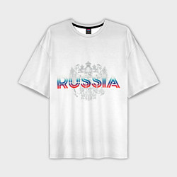 Мужская футболка оверсайз Russia Sport Team
