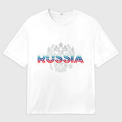Мужская футболка оверсайз Russia Sport Team