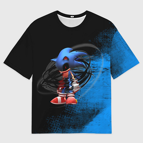 Мужская футболка оверсайз Тёмная энергия! / 3D-принт – фото 1