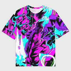 Мужская футболка оверсайз Katana Zero Файтинг Катана Зеро Игра