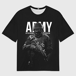 Мужская футболка оверсайз ARMY RF