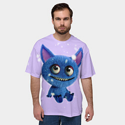 Футболка оверсайз мужская Хаги Ваги Няшка, цвет: 3D-принт — фото 2