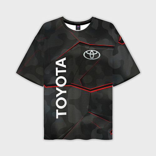 Мужская футболка оверсайз Toyota sport auto / 3D-принт – фото 1