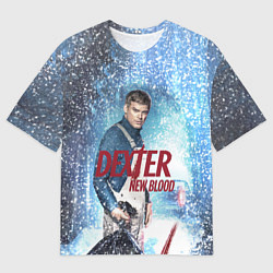 Мужская футболка оверсайз Свежая кровь