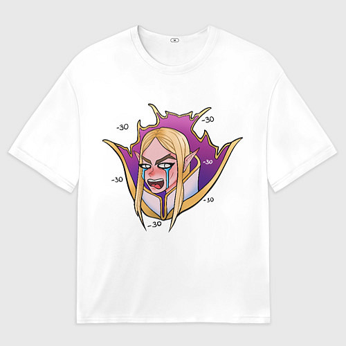 Мужская футболка оверсайз Invoker Инвокер Dota2 / 3D-принт – фото 1